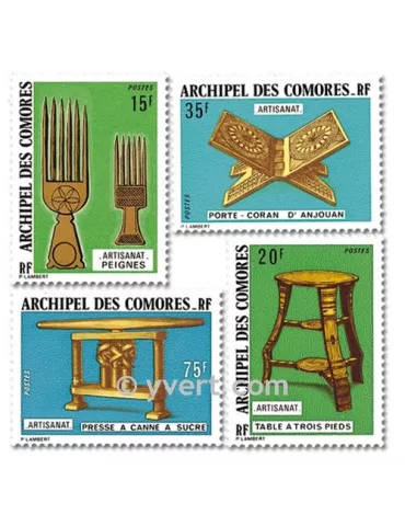 n° 91/94 -  Timbre Comores Poste