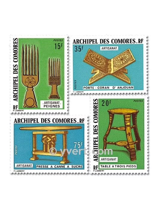 n° 91/94 -  Timbre Comores Poste