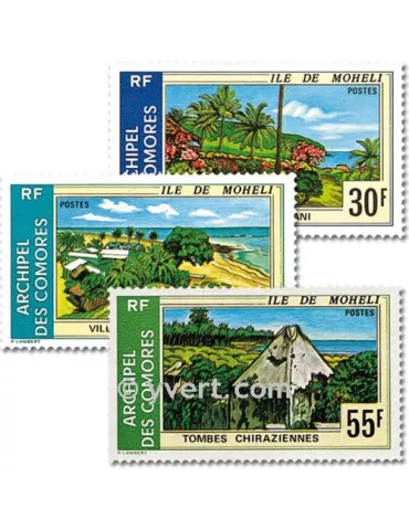 n° 101/103 -  Timbre Comores Poste