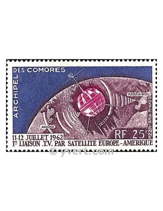 n° 7 -  Timbre Comores Poste aérienne