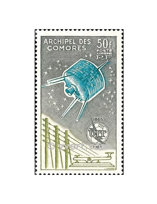 n° 14 -  Timbre Comores Poste aérienne