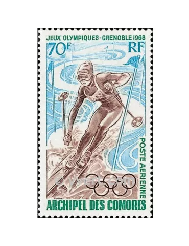 n° 22 -  Timbre Comores Poste aérienne