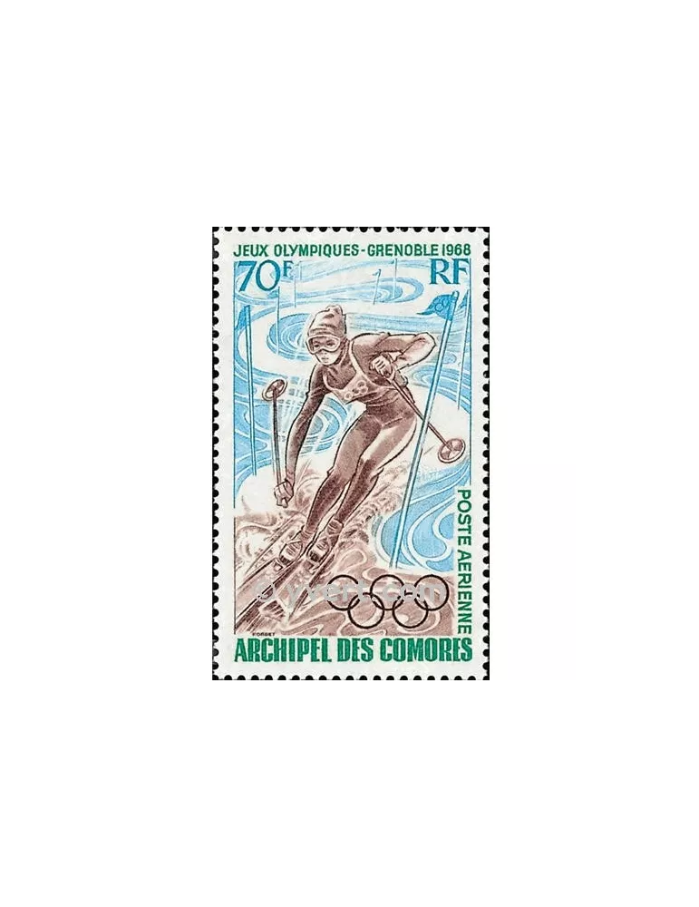 n° 22 -  Timbre Comores Poste aérienne