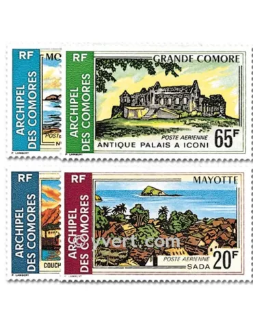 n° 32/35 -  Timbre Comores Poste aérienne
