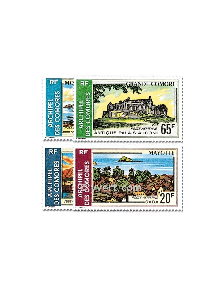 n° 32/35 -  Timbre Comores Poste aérienne
