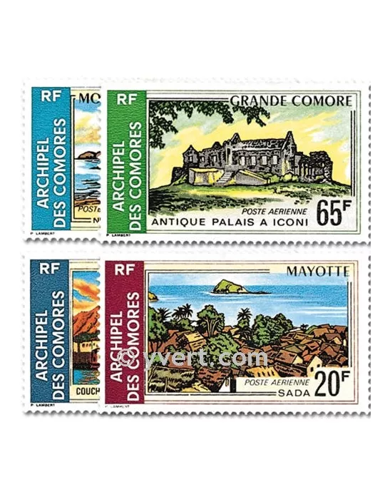 n° 32/35 -  Timbre Comores Poste aérienne