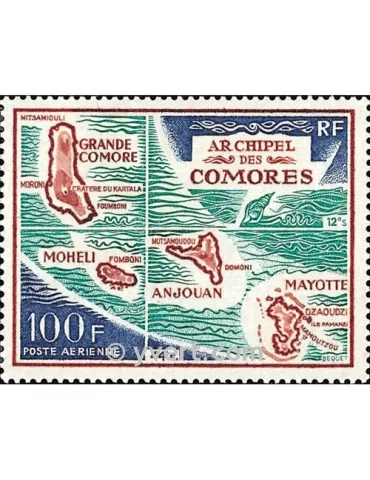 n° 36 -  Timbre Comores Poste aérienne