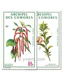 n° 37/38 -  Timbre Comores Poste aérienne