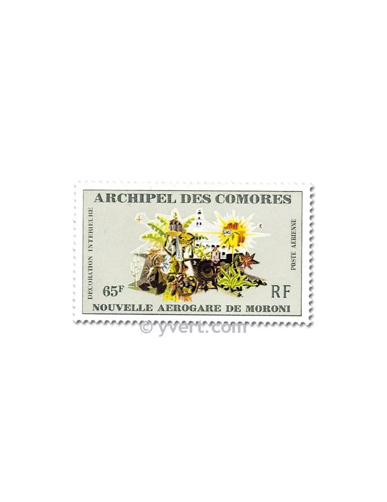 n° 39/41 -  Timbre Comores Poste aérienne