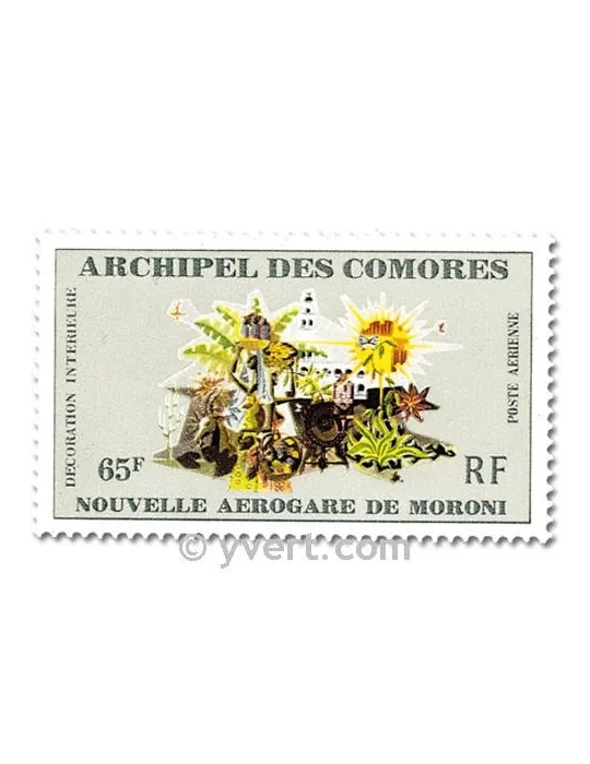 n° 39/41 -  Timbre Comores Poste aérienne