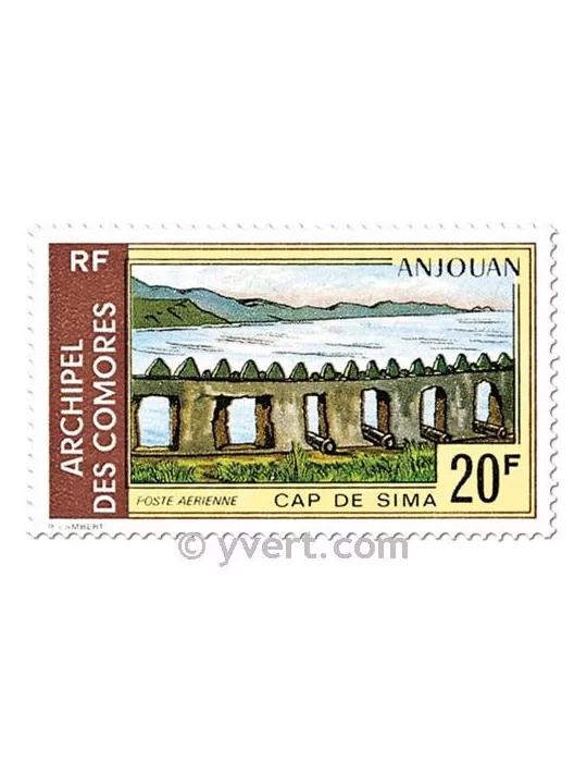 n° 45/48 -  Timbre Comores Poste aérienne