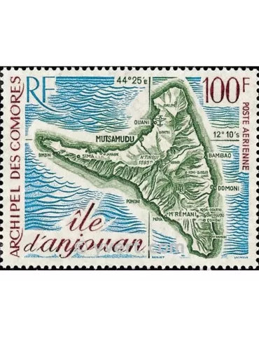 n° 49 -  Timbre Comores Poste aérienne