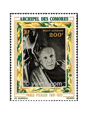 n° 57 -  Timbre Comores Poste aérienne