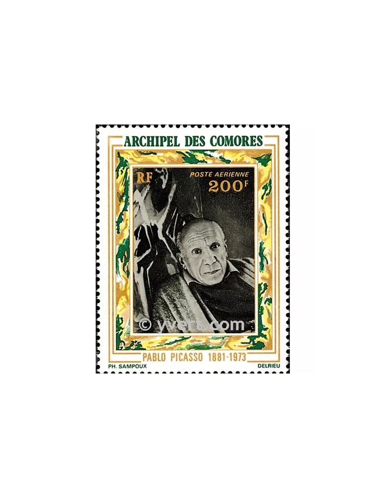 n° 57 -  Timbre Comores Poste aérienne