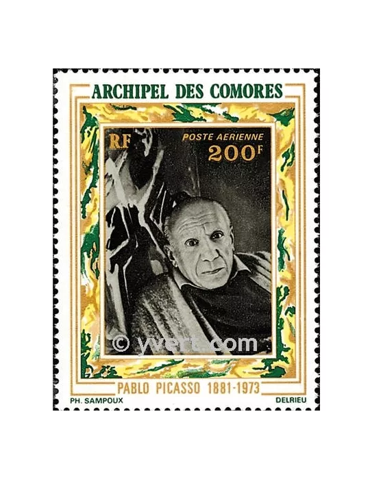 n° 57 -  Timbre Comores Poste aérienne