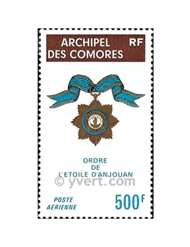 n° 58 -  Timbre Comores Poste aérienne
