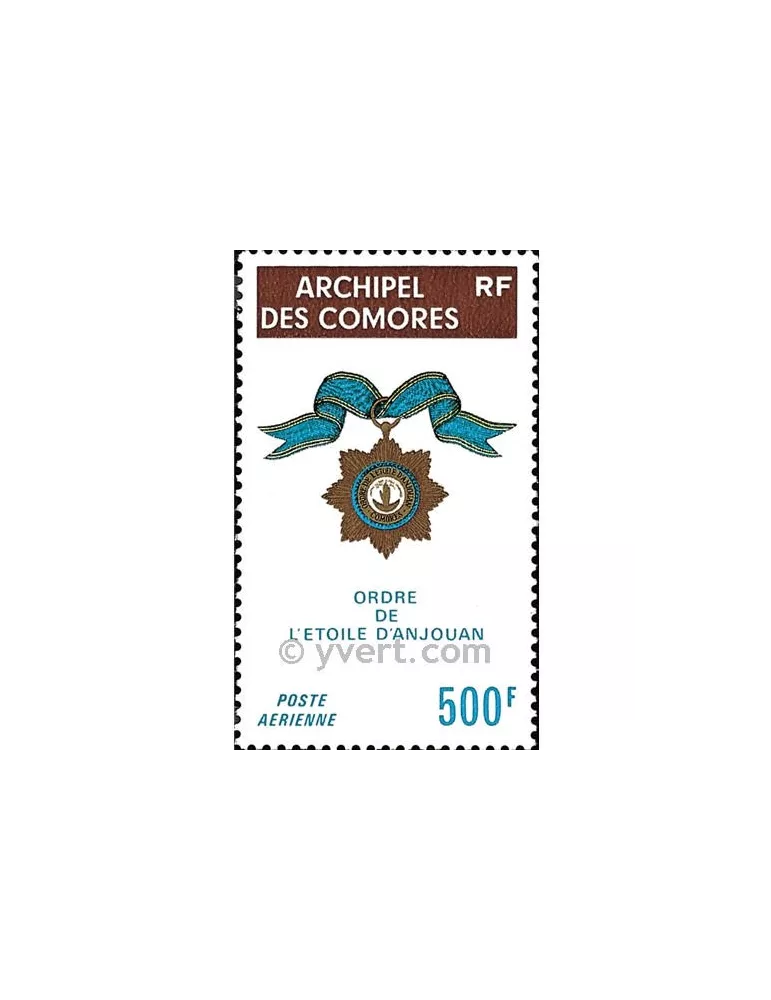 n° 58 -  Timbre Comores Poste aérienne
