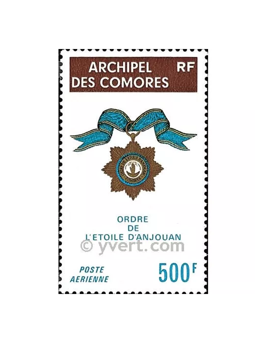 n° 58 -  Timbre Comores Poste aérienne