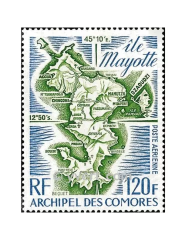n° 61 -  Timbre Comores Poste aérienne