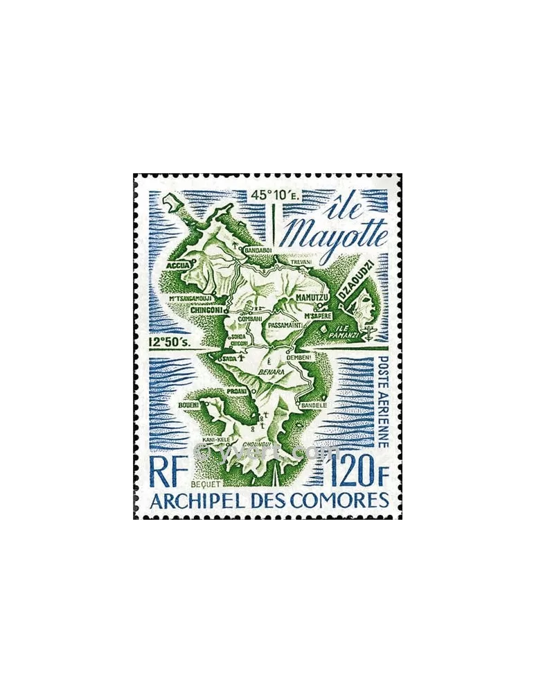n° 61 -  Timbre Comores Poste aérienne