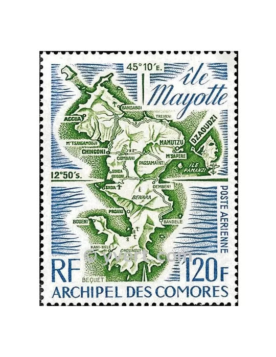 n° 61 -  Timbre Comores Poste aérienne