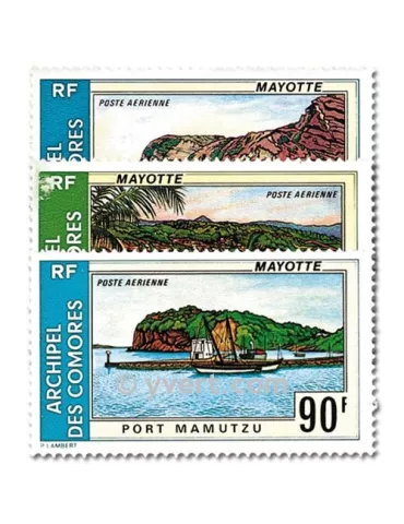 n° 62/64 -  Timbre Comores Poste aérienne