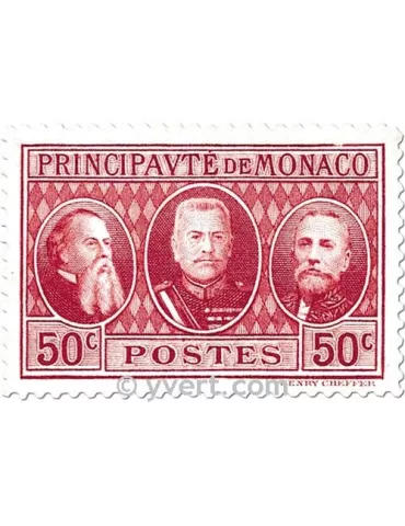 n° 111/113 -  Timbre Monaco Poste