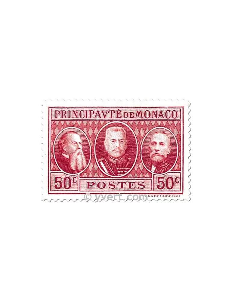 n° 111/113 -  Timbre Monaco Poste