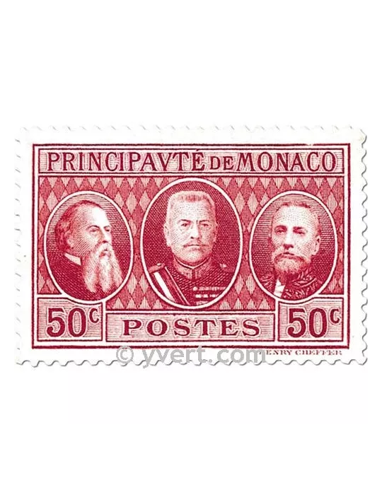 n° 111/113 -  Timbre Monaco Poste