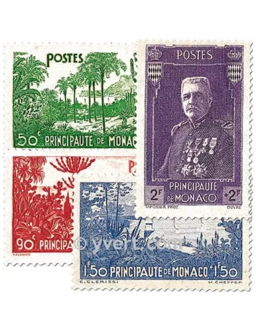 n° 135/139 -  Timbre Monaco Poste