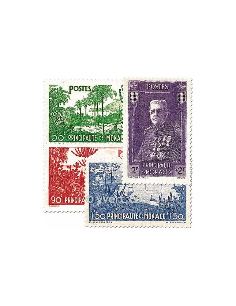 n° 135/139 -  Timbre Monaco Poste