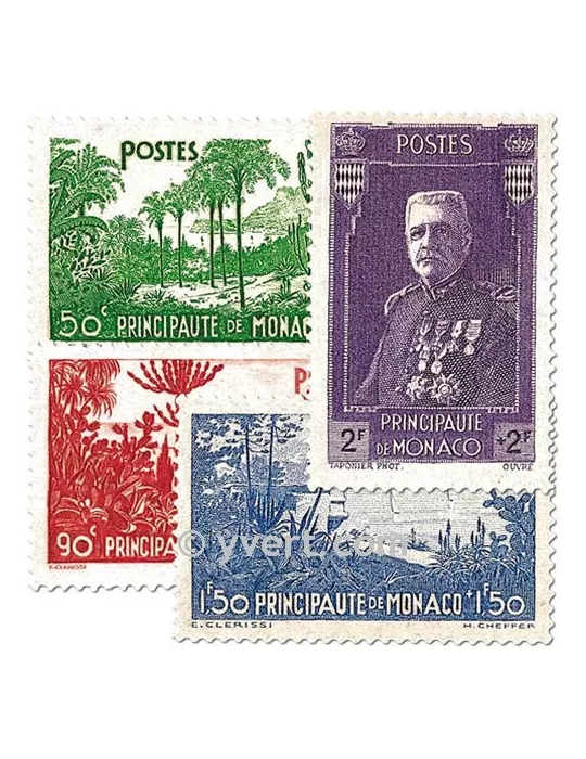 n° 135/139 -  Timbre Monaco Poste