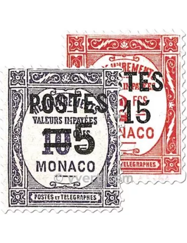 n° 140/153 -  Timbre Monaco Poste
