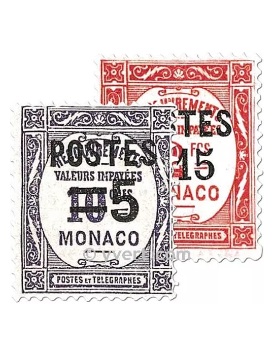 n° 140/153 -  Timbre Monaco Poste