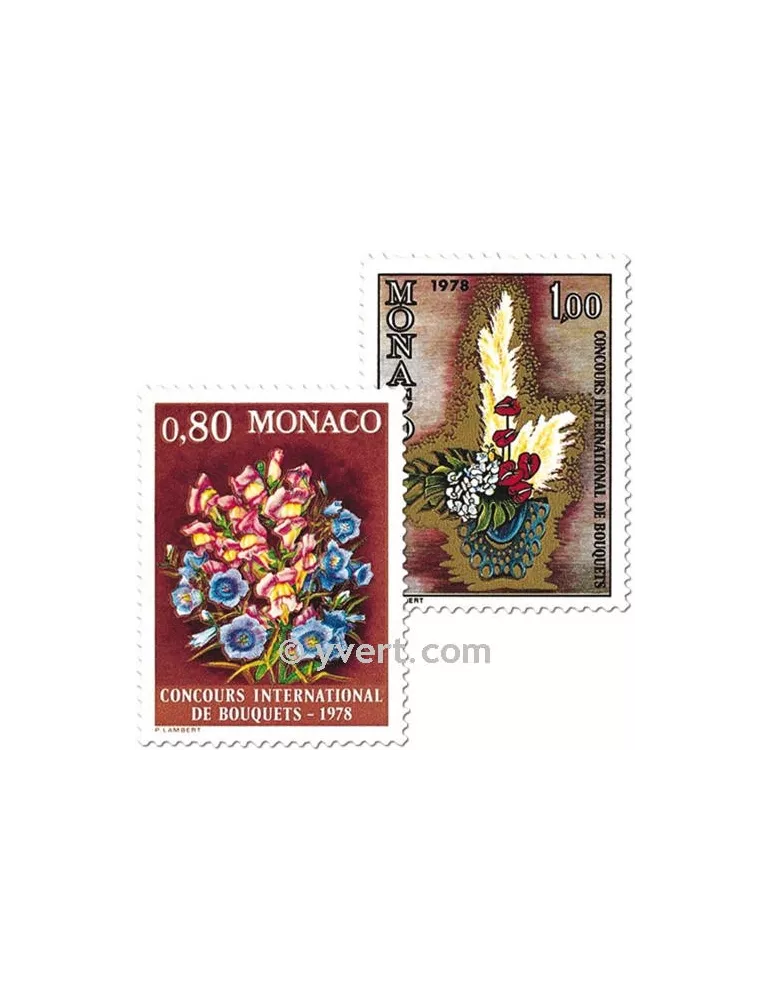 n° 1115/1116 -  Timbre Monaco Poste