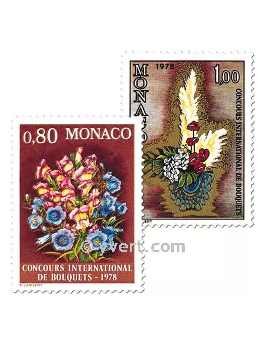 n° 1115/1116 -  Timbre Monaco Poste