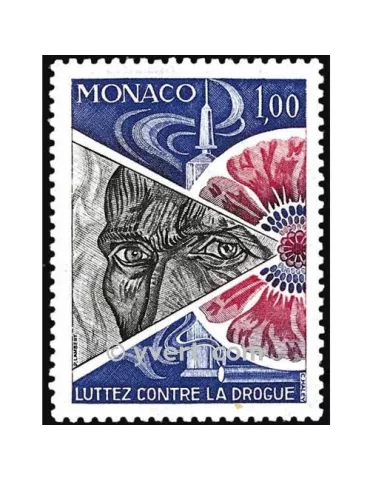 n° 1118 -  Timbre Monaco Poste