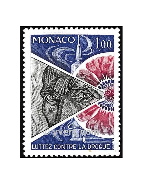 n° 1118 -  Timbre Monaco Poste