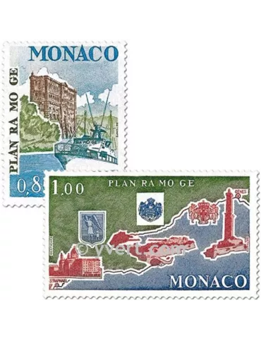 n° 1134/1135 -  Timbre Monaco Poste