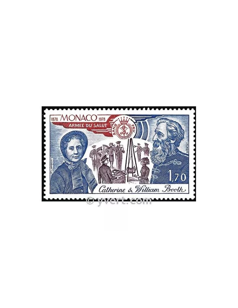 n° 1166 -  Timbre Monaco Poste