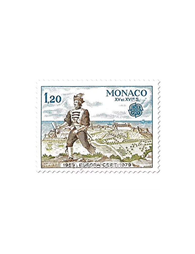 n° 1186/1188 -  Timbre Monaco Poste