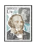 n° 1202 -  Timbre Monaco Poste