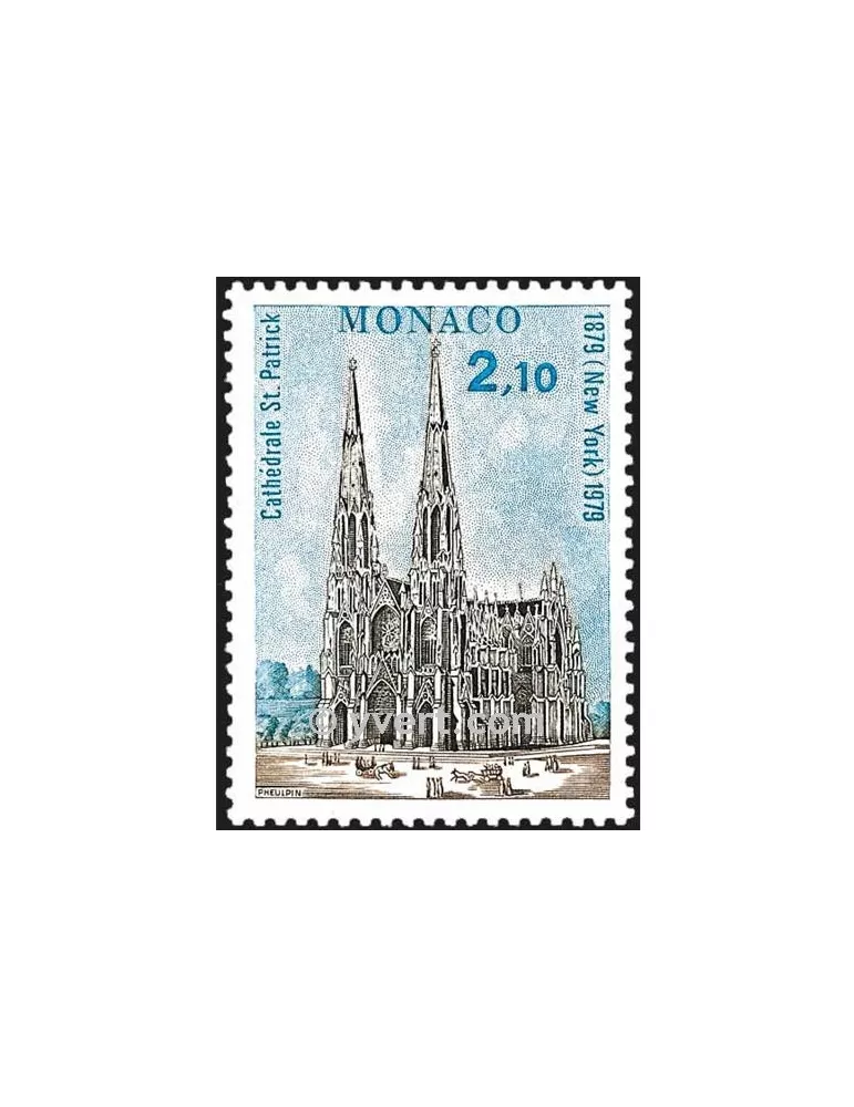 n° 1204 -  Timbre Monaco Poste