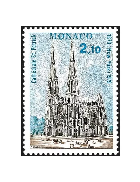 n° 1204 -  Timbre Monaco Poste