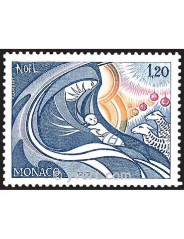 n° 1205 -  Timbre Monaco Poste