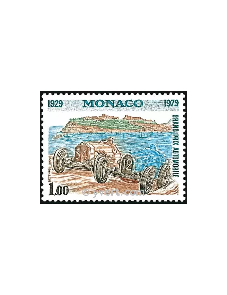 n° 1206 -  Timbre Monaco Poste