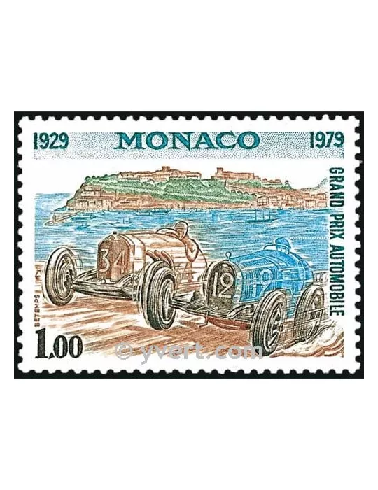 n° 1206 -  Timbre Monaco Poste