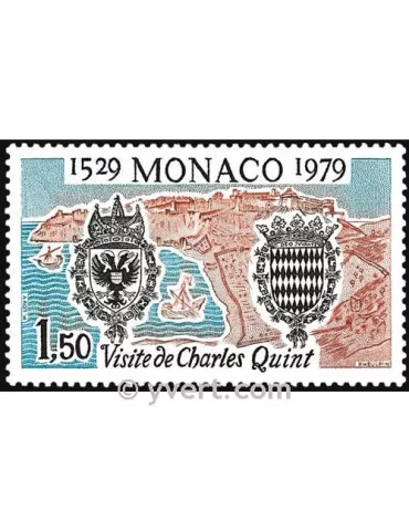 n° 1207 -  Timbre Monaco Poste