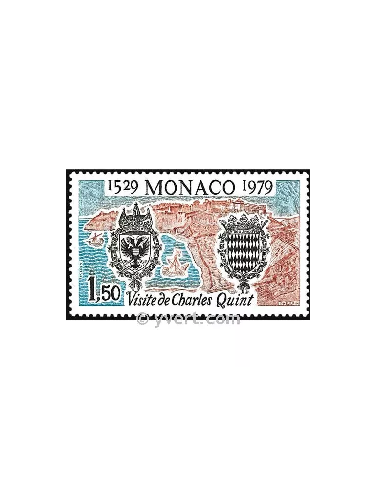 n° 1207 -  Timbre Monaco Poste