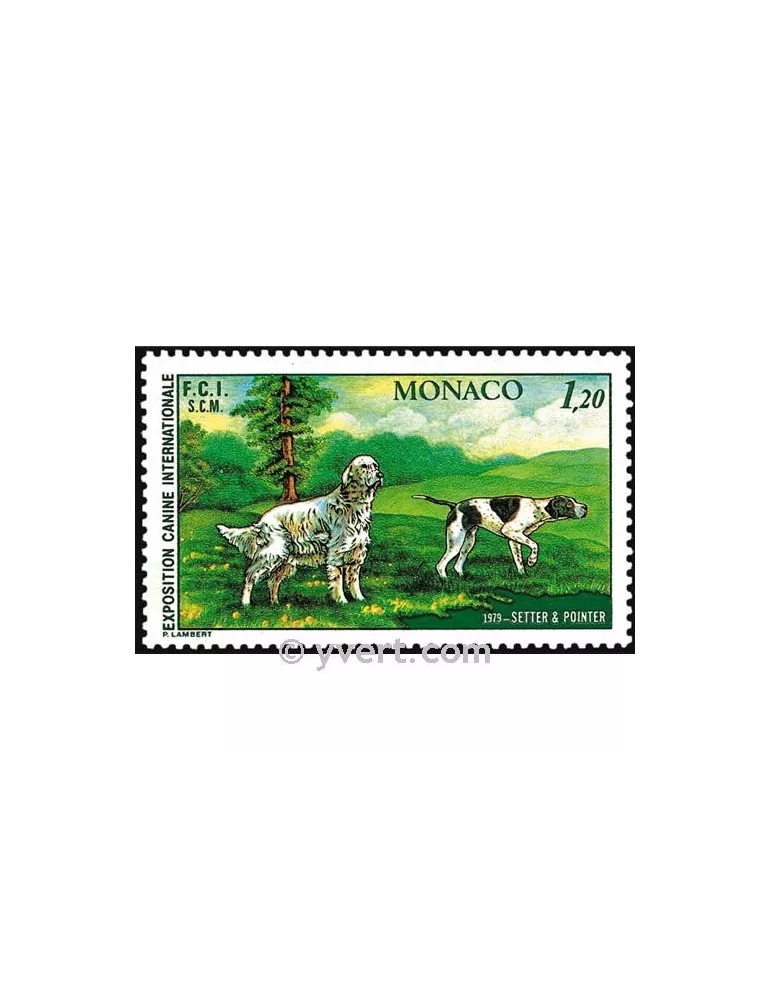 n° 1208 -  Timbre Monaco Poste